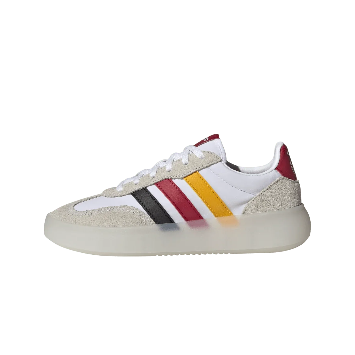 Overkicks - Adidas Breaknet 3.0 White Collegiate Gold (GS) (HQ9462) - vista lateral