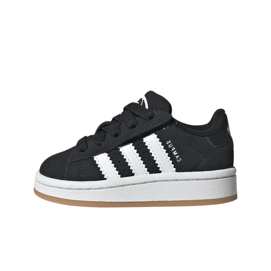 Overkicks - Adidas Campus 00s CF EL Core Black Cloud White Gum (TD) (JI4335) - vista lateral