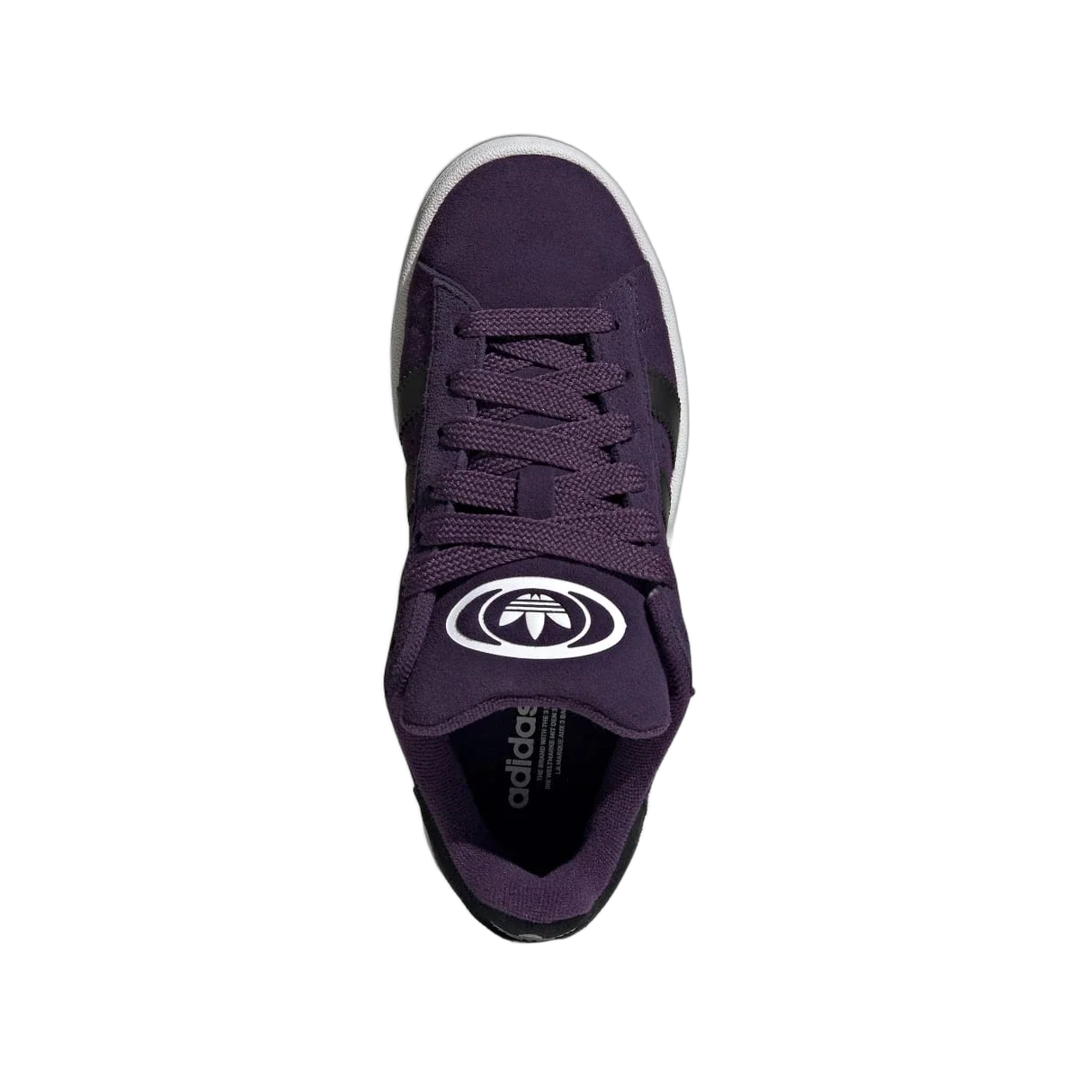 Overkicks - Adidas Campus 00s Camp Aurora Plum Core Black Cloud White (GS) (JQ8557) - imagen 2