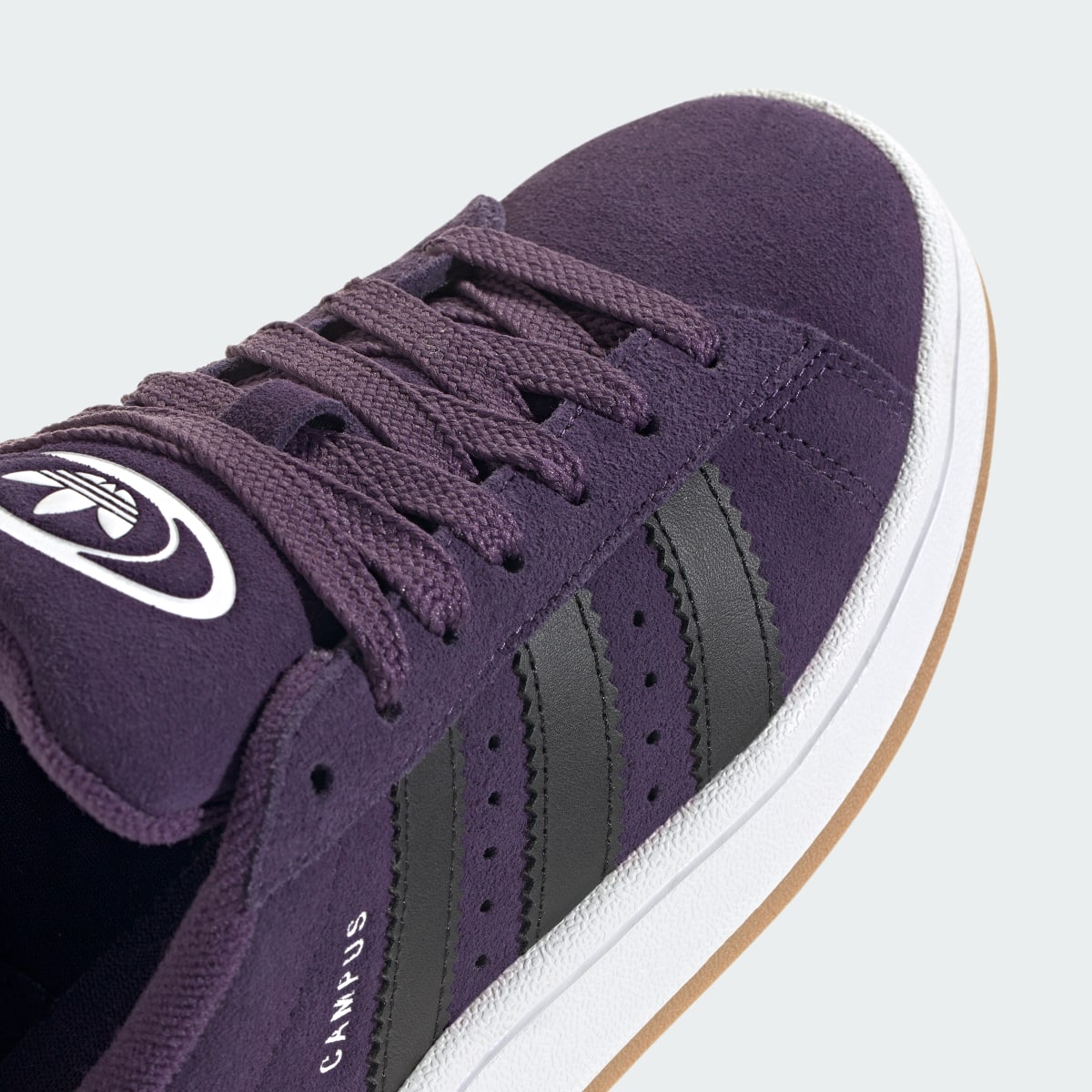Overkicks - Adidas Campus 00s Camp Aurora Plum Core Black Cloud White (GS) (JQ8557) - imagen 9