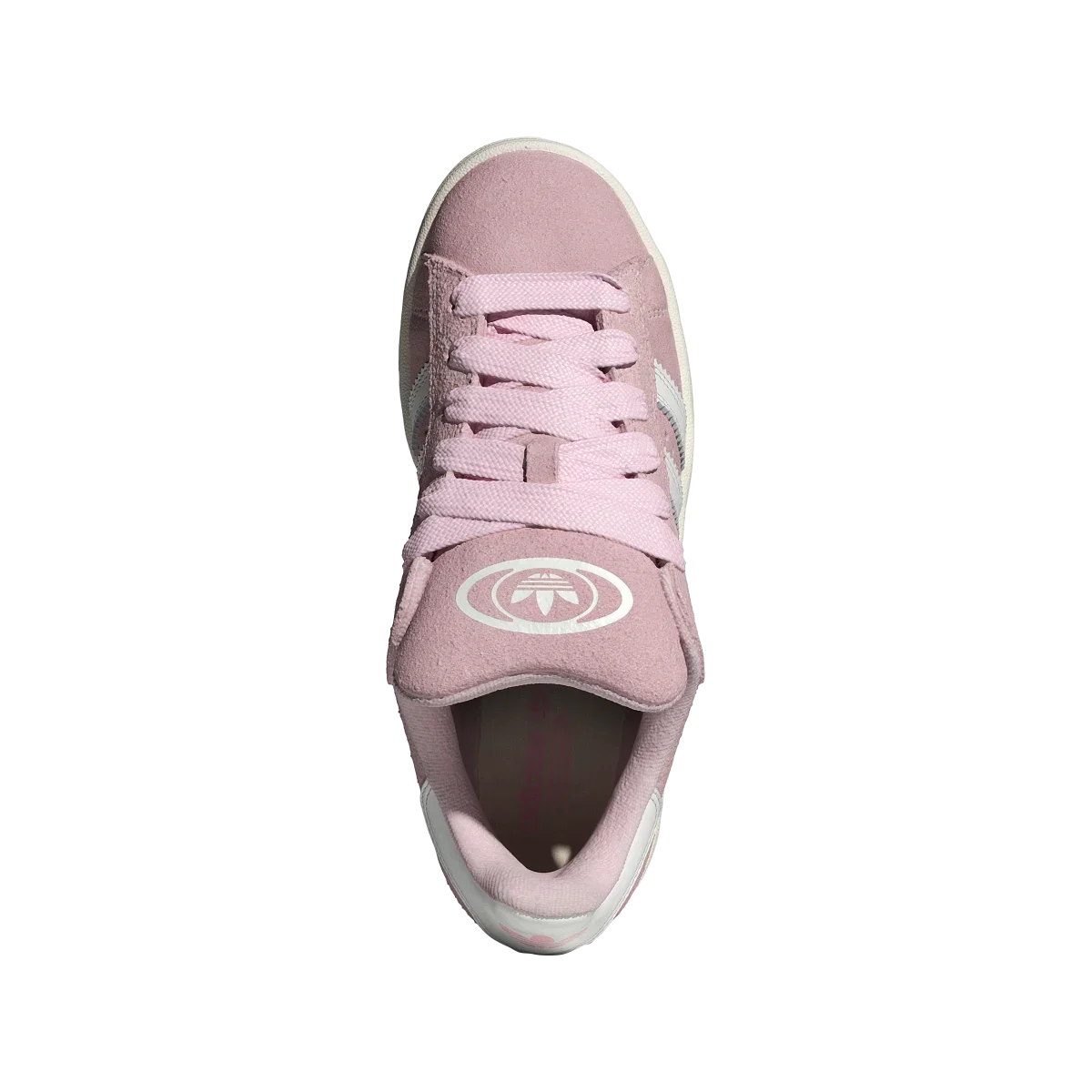 Overkicks - Adidas Campus 00s Camp Core White Clear Pink (Womens) (JQ5751) - par completo