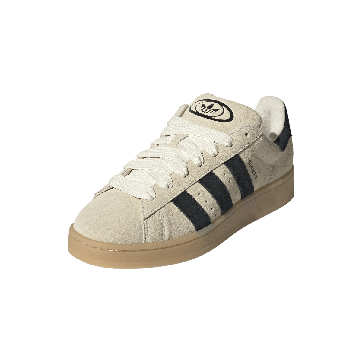 Overkicks - Adidas Campus 00s Camp Gum Cream White Core Black (JQ8356) - vista trasera