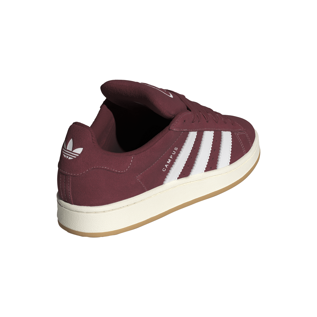 Overkicks - Adidas Campus 00s Camp Noble Maroon Cloud White Off White (JQ8349) - vista superior