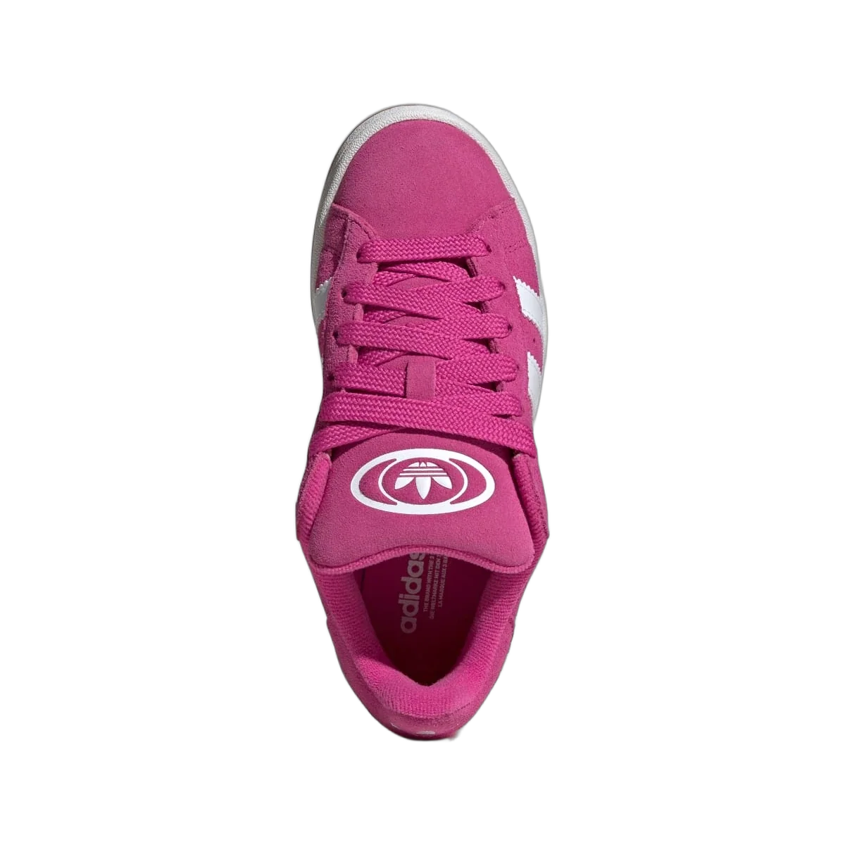 Overkicks - Adidas Campus 00s Camp Semi Lucid Fuchsia Cloud White Gum (GS) (JS3847) - imagen 2