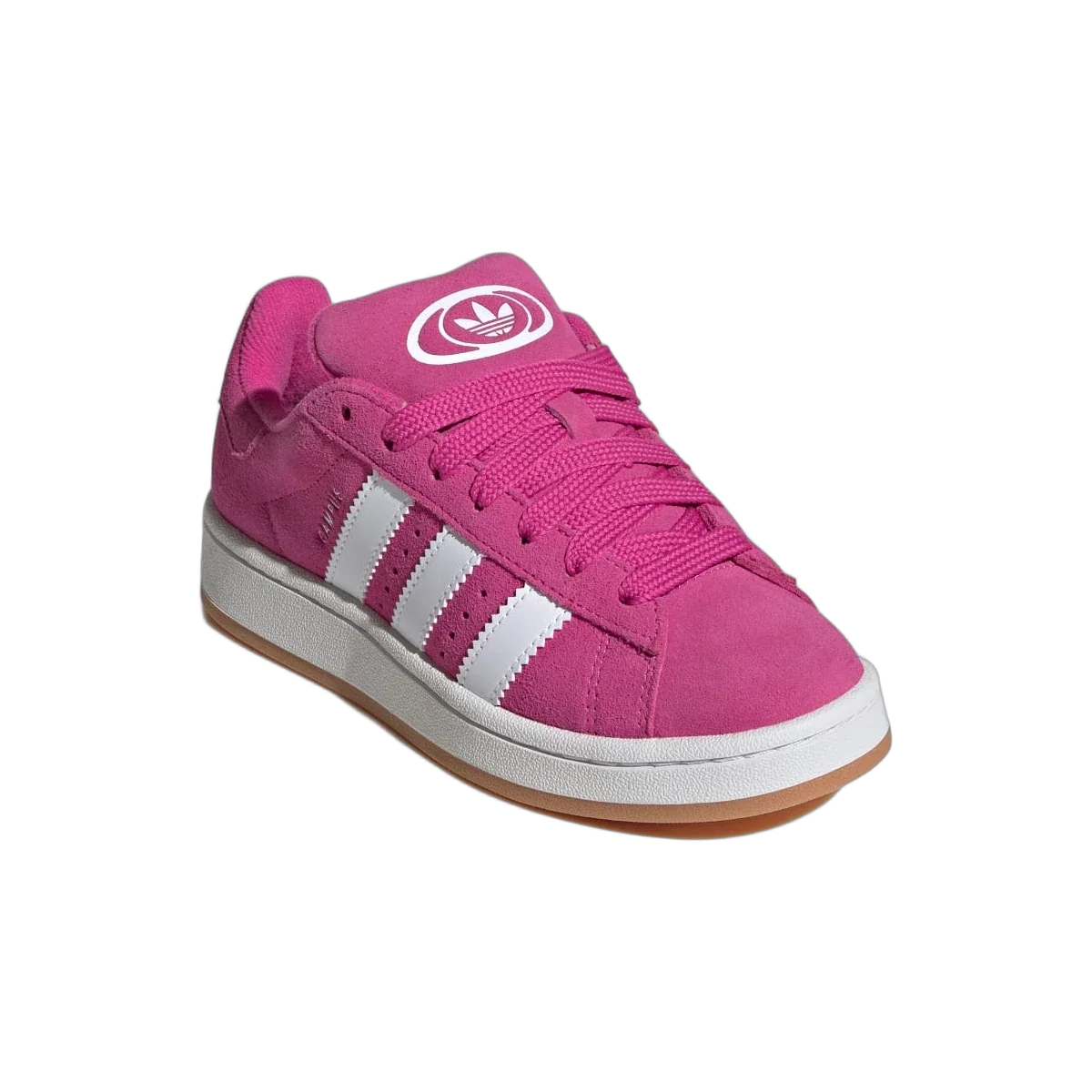 Overkicks - Adidas Campus 00s Camp Semi Lucid Fuchsia Cloud White Gum (GS) (JS3847) - imagen 4