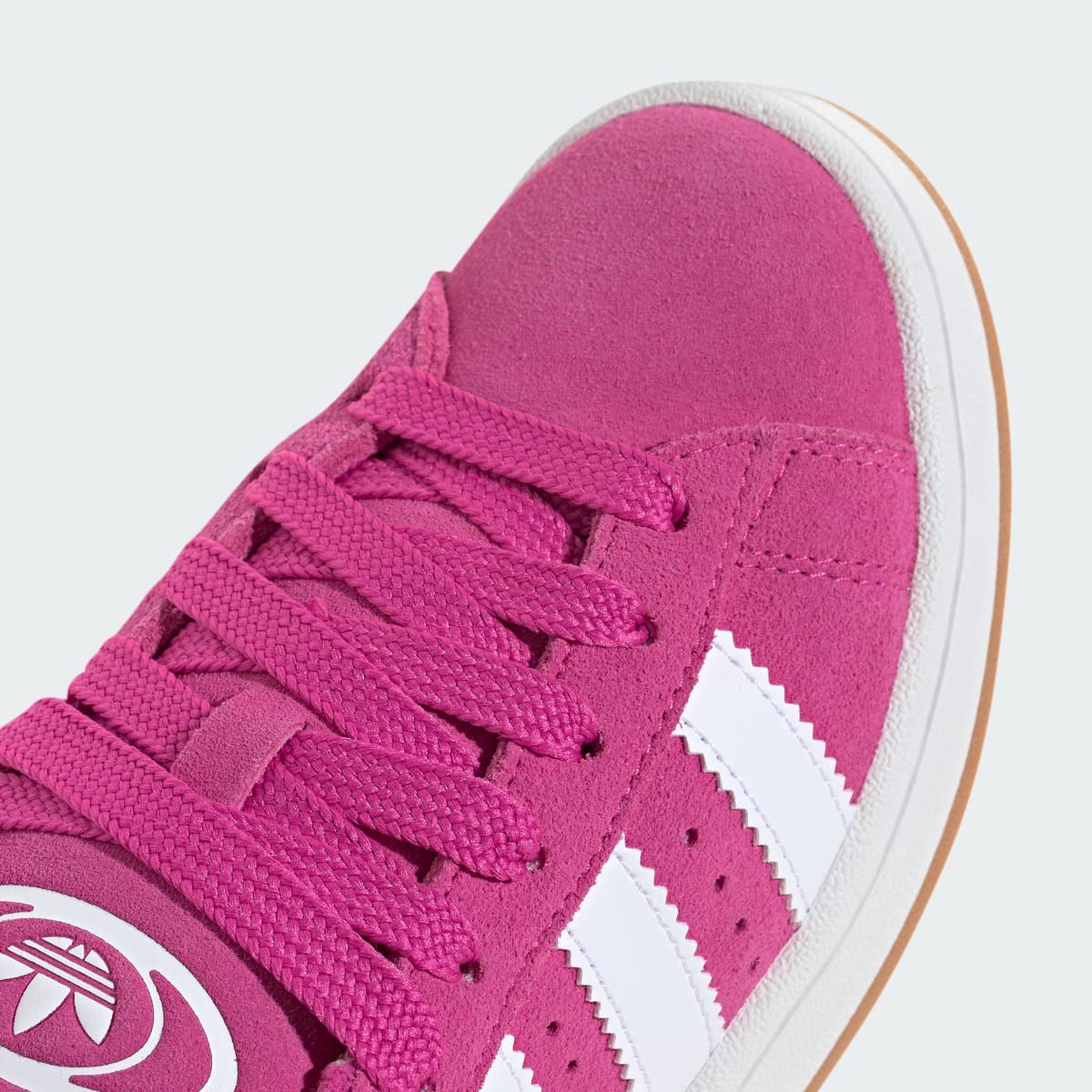 Overkicks - Adidas Campus 00s Camp Semi Lucid Fuchsia Cloud White Gum (GS) (JS3847) - imagen 9