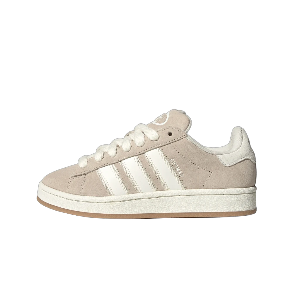 Overkicks - Adidas Campus 00s Camp Wonder White Wonder Beige Core White (JQ5803) - vista lateral