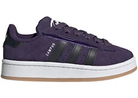 Overkicks - Adidas Campus 00s Comfort Closure Camp Aurora Plum Core Black Cloud White (PS) (JR7422) - vista lateral