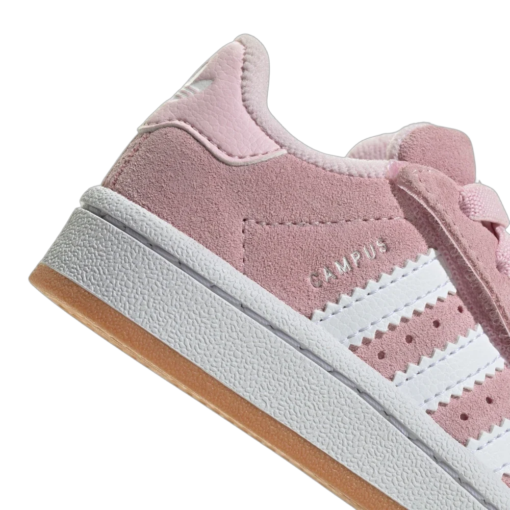 Overkicks - Adidas Campus 00s Comfort Closure Camp Clear Pink Cloud White Gum (TD) (JP5508) - imagen 5