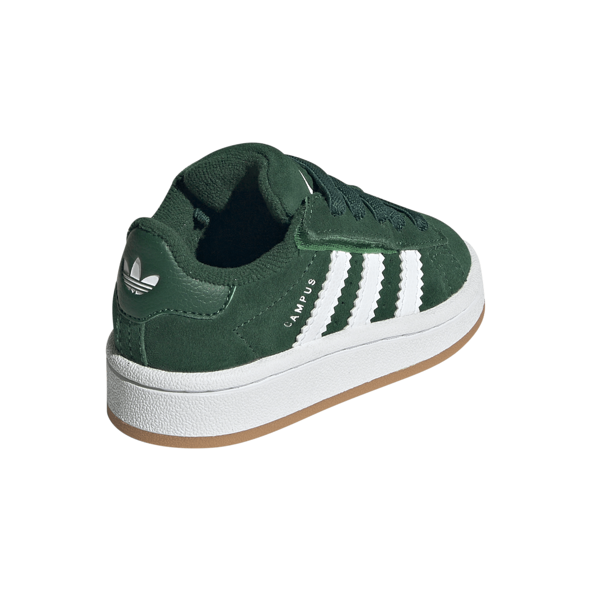 Overkicks - Adidas Campus 00s Comfort Closure Camp Dark Green Cloud White Gum (TD) (JI4333) - imagen 5