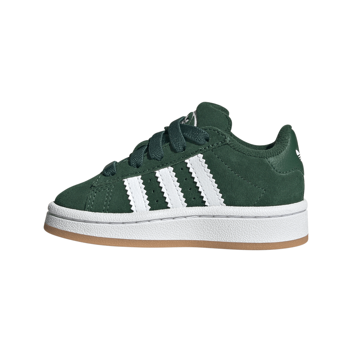 Overkicks - Adidas Campus 00s Comfort Closure Camp Dark Green Cloud White Gum (TD) (JI4333) - imagen 6