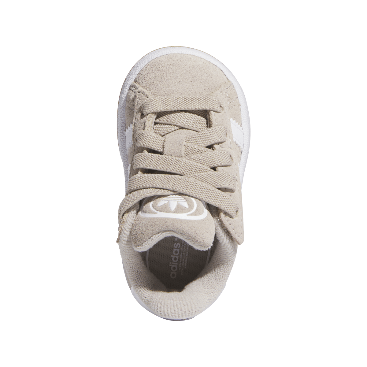 Overkicks - Adidas Campus 00s Comfort Closure Camp Wonder Beige Cloud White Gum (TD) (JI4394) - imagen 3
