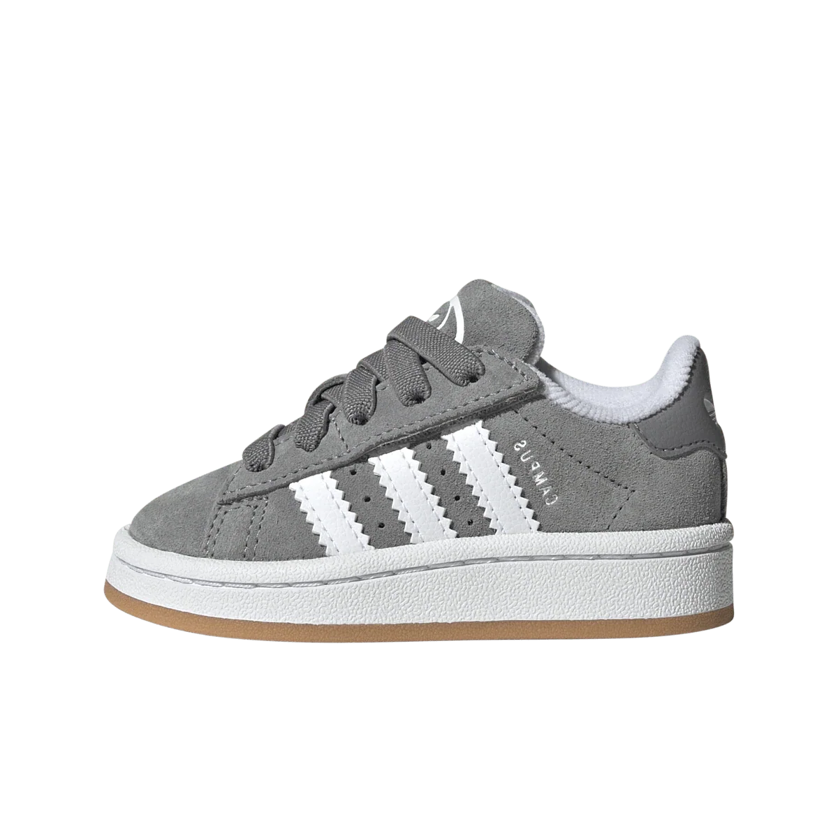 Overkicks - Adidas Campus 00s Comfort Closure Grey Cloud White Gum (TD) (JI4334) - vista lateral