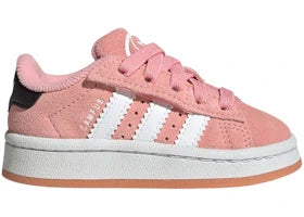 Overkicks - Adidas Campus 00s Comfort Closure Semi Pink Spark Cloud White Gum (TD) (JP5513) - vista lateral