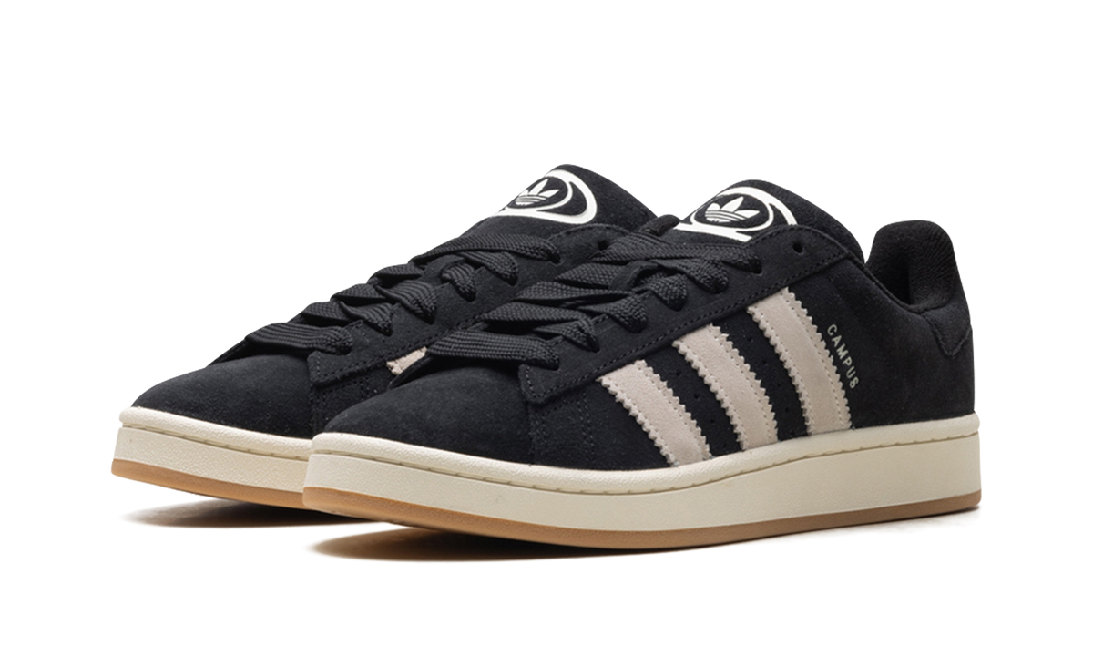Overkicks - Adidas Campus 00s Core Black Cream White (JH5626) - vista trasera