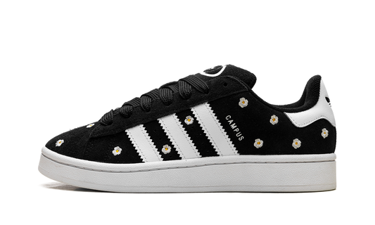 Overkicks - Adidas Campus 00s Core Black Floral (IF9640) - vista lateral