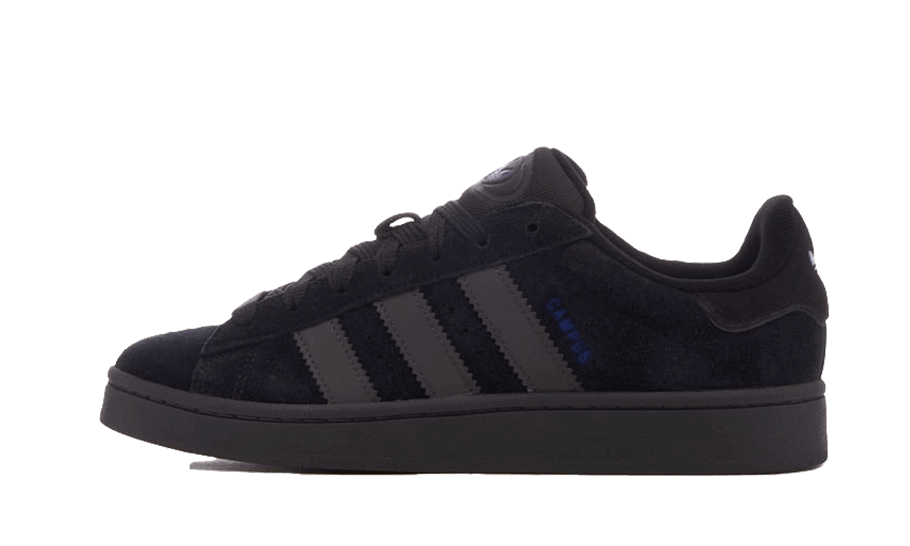 Overkicks - Adidas Campus 00s Core Black Lucid Blue (ID2064) - vista lateral