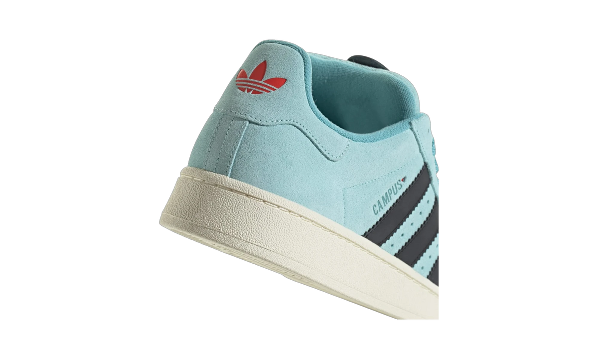 Overkicks - Adidas Campus 00s Core Black Semi Flash Aqua (ID6248) - detalle