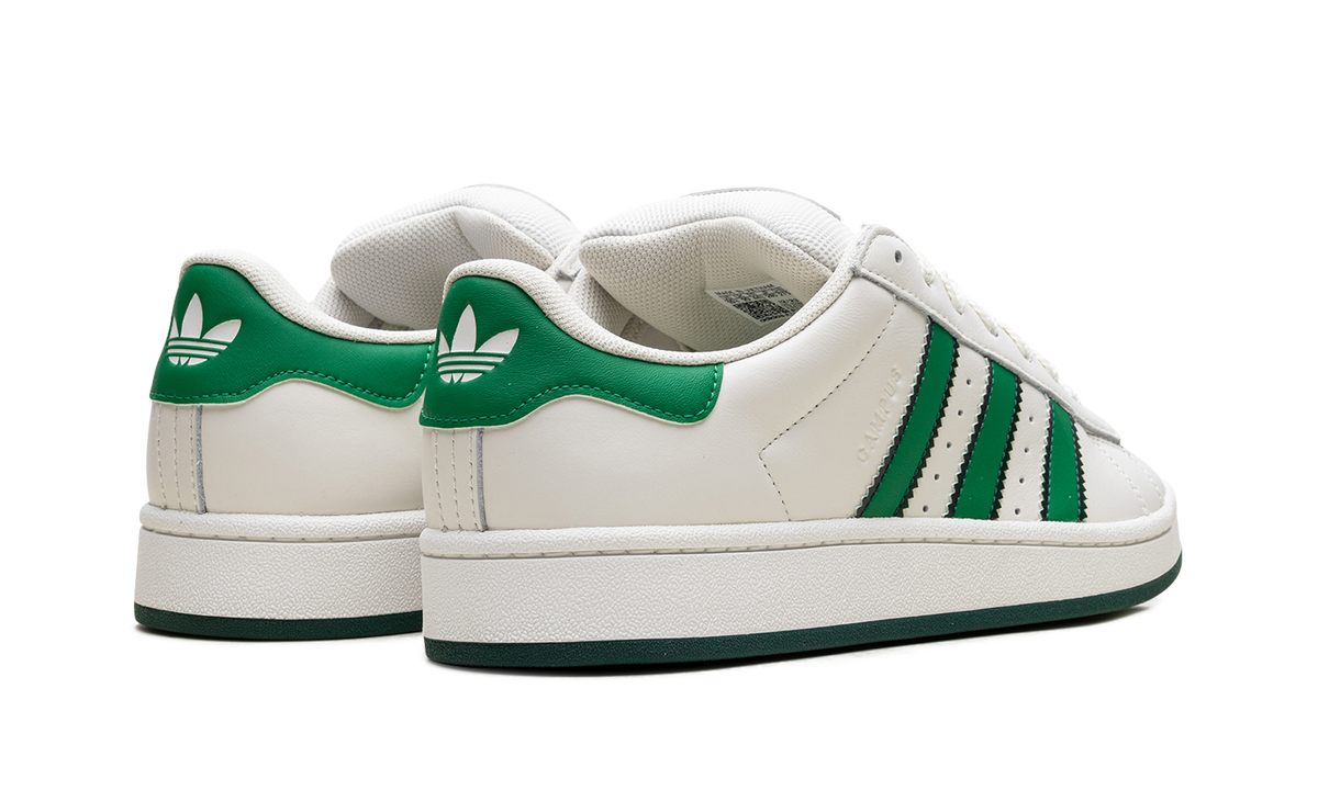 Overkicks - Adidas Campus 00s Core White Green (IF8762) - par completo