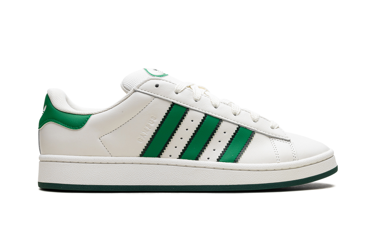 Overkicks - Adidas Campus 00s Core White Green (IF8762) - detalle talón