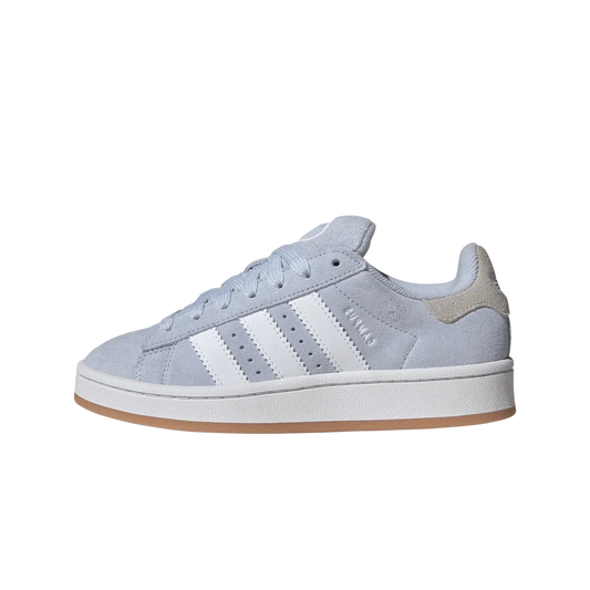 Overkicks - Adidas Campus 00s Crystal Sky White Gum (GS) (JP9565) - vista lateral