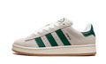 Adidas Campus 00s Crystal White Dark Green