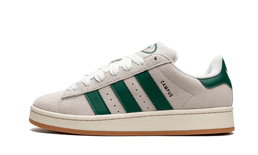 Overkicks - Adidas Campus 00s Crystal White Dark Green (GY0038) - vista lateral