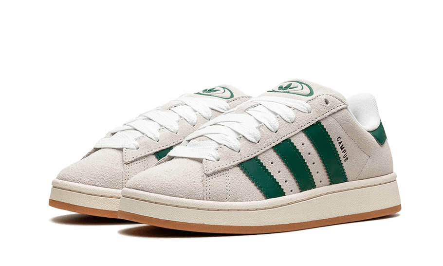 Overkicks - Adidas Campus 00s Crystal White Dark Green (GY0038) - vista trasera
