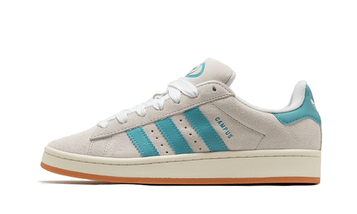 Overkicks - Adidas Campus 00s Crystal White Preloved Blue (IF2989) - vista lateral