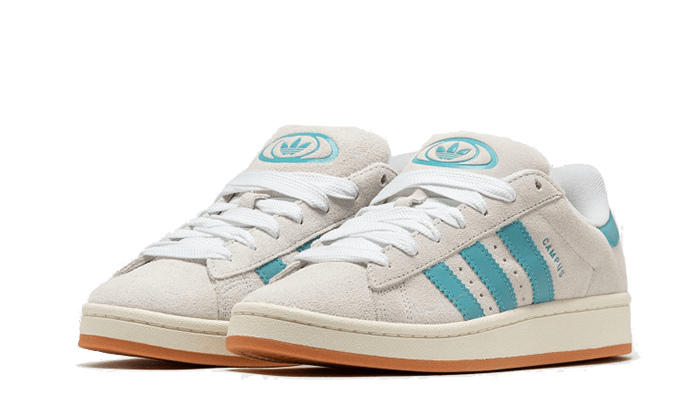 Overkicks - Adidas Campus 00s Crystal White Preloved Blue (IF2989) - vista trasera