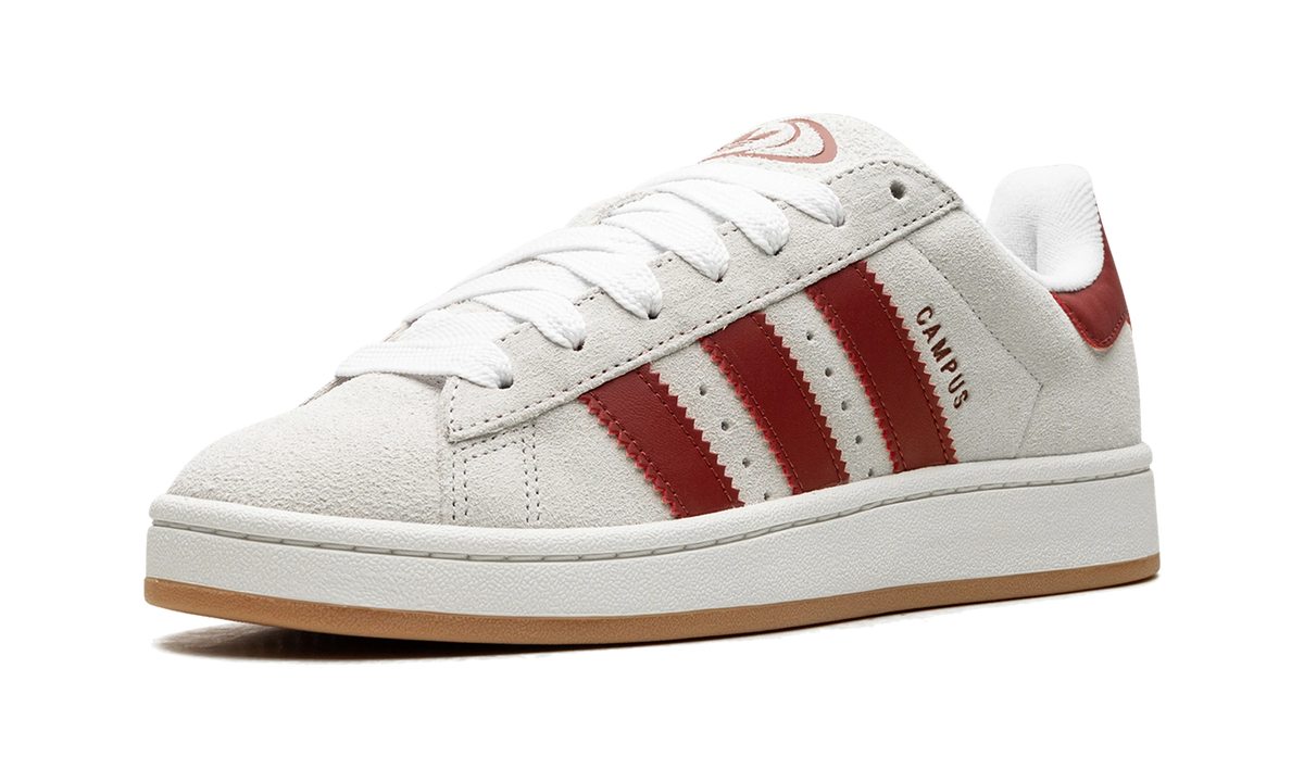 Overkicks - Adidas Campus 00s Crystal White Preloved Ruby (JQ7783) - detalle suela