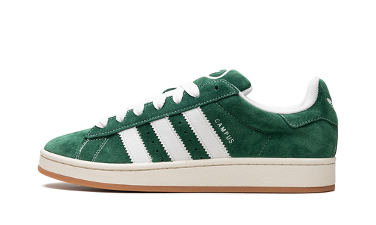 Overkicks - Adidas Campus 00s Dark Green White (Kids) (IH7492) - vista lateral