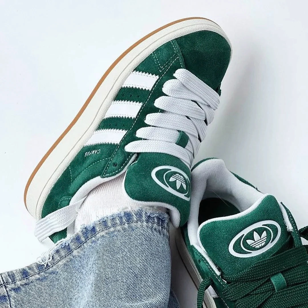 Overkicks - Adidas Campus 00s Dark Green White (Kids) (IH7492) - imagen 2