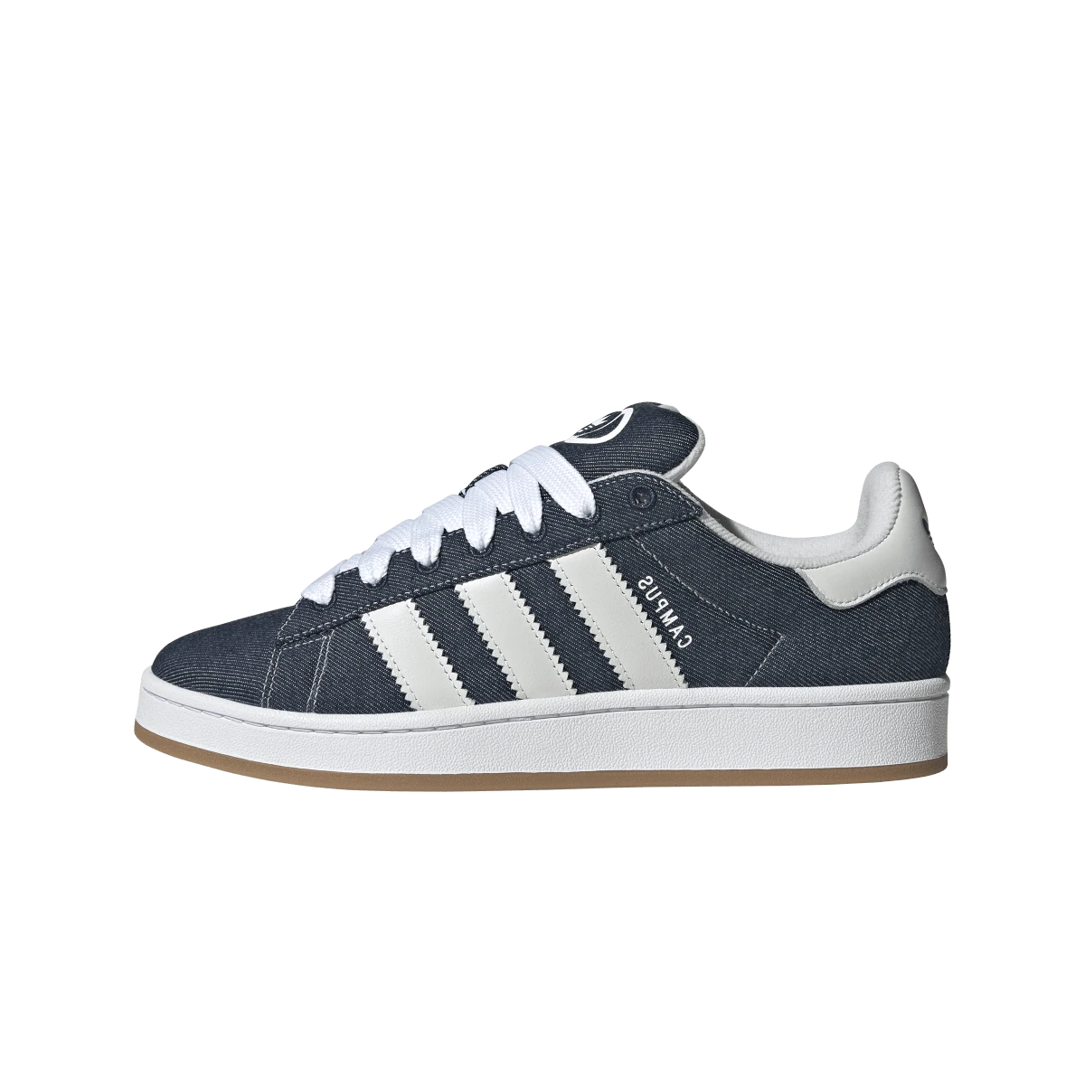 Overkicks - Adidas Campus 00s Denim Cloud White (JI3163) - vista lateral