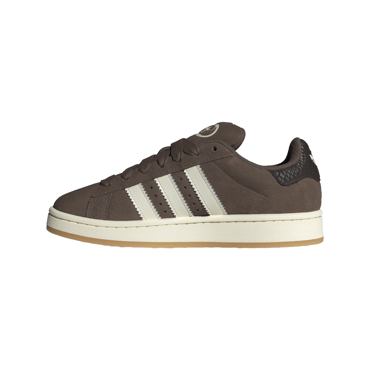 Overkicks - Adidas Campus 00s Earth Strata Aurora Coffee (HP3542) - detalle talón