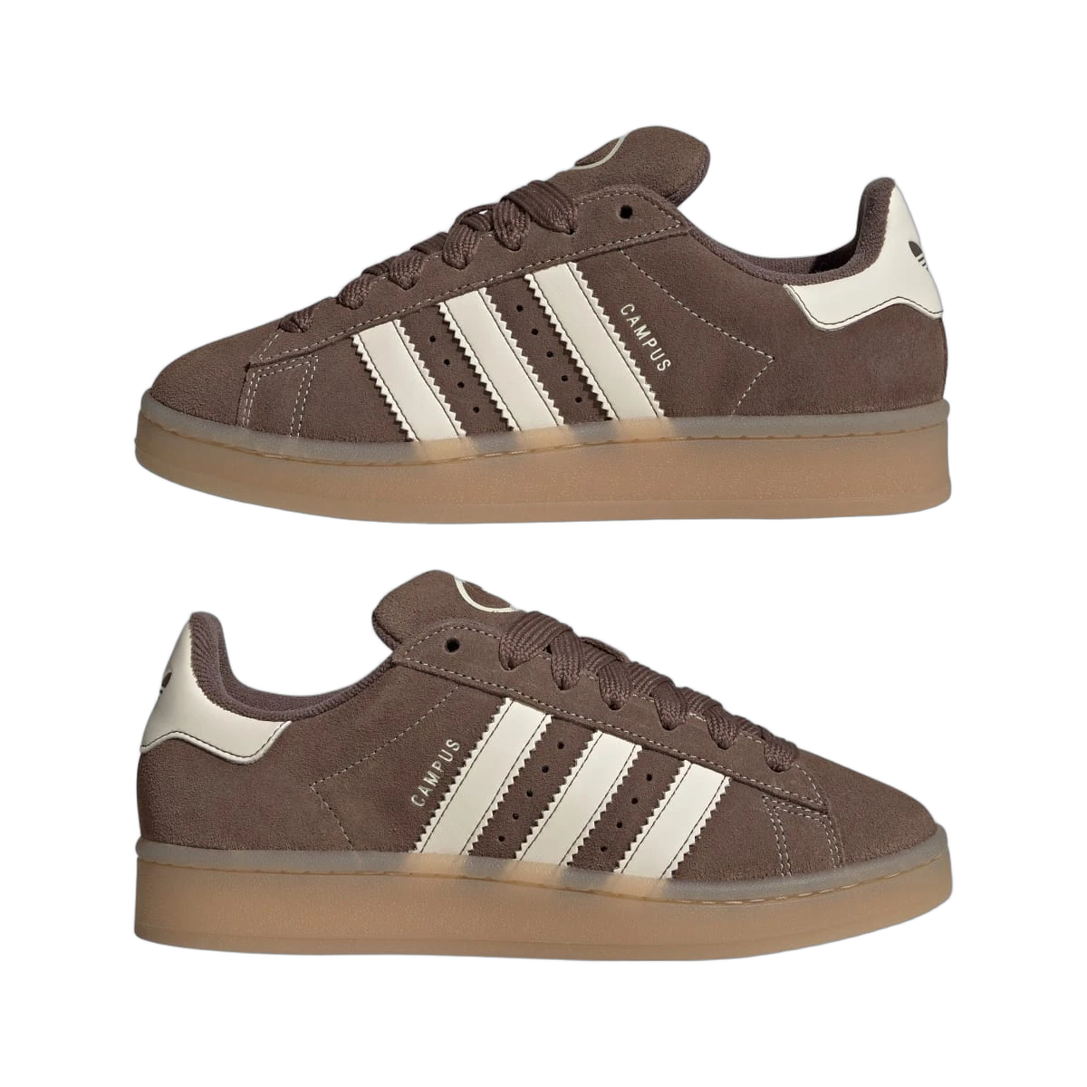 Overkicks - Adidas Campus 00s Earth Strata Wonder White (JQ8320) - detalle lateral interior