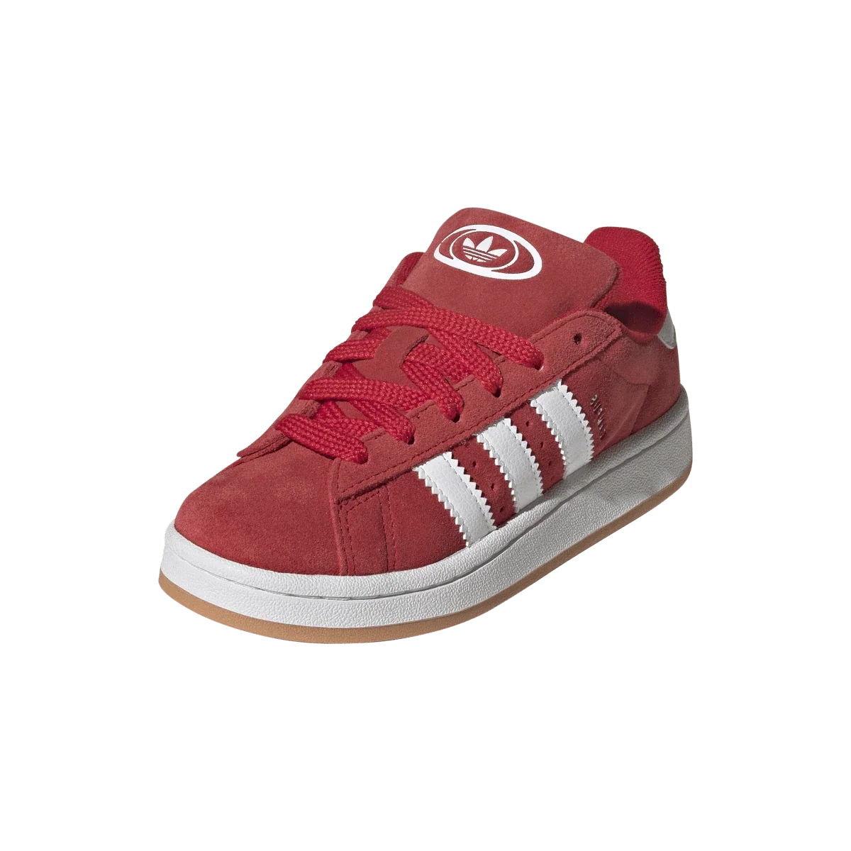 Overkicks - Adidas Campus 00s Elastic Better Scarlet Cloud White (PS) (JI4329) - imagen 2
