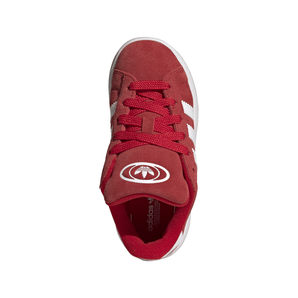 Overkicks - Adidas Campus 00s Elastic Better Scarlet Cloud White (PS) (JI4329) - imagen 3
