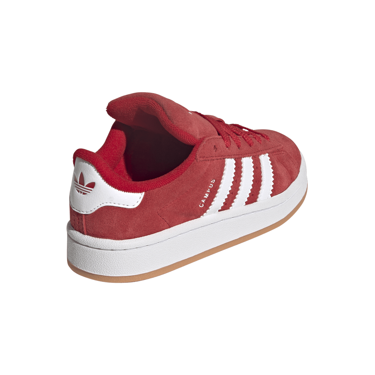 Overkicks - Adidas Campus 00s Elastic Better Scarlet Cloud White (PS) (JI4329) - imagen 5