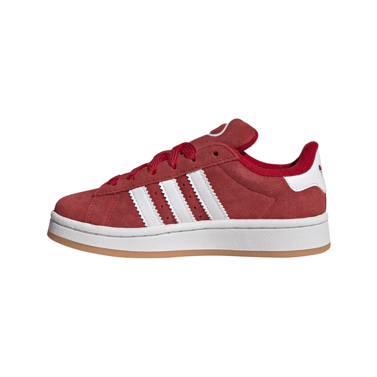 Overkicks - Adidas Campus 00s Elastic Better Scarlet Cloud White (PS) (JI4329) - imagen 6