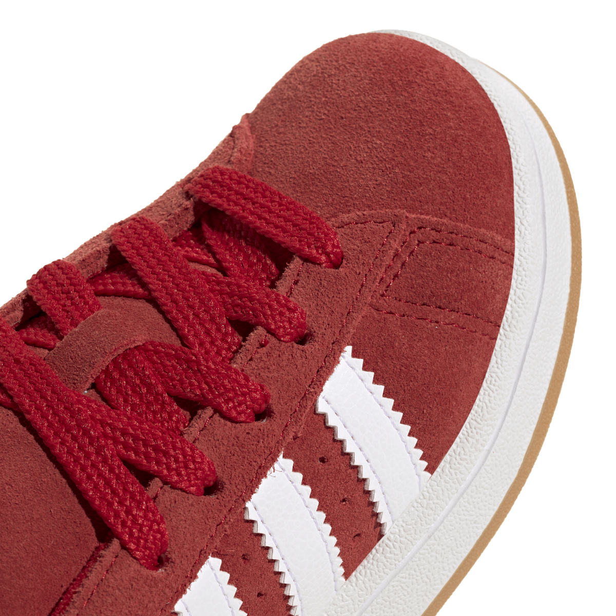 Overkicks - Adidas Campus 00s Elastic Better Scarlet Cloud White (PS) (JI4329) - imagen 8