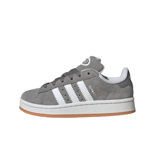 Overkicks - Adidas Campus 00s Elastic Grey White (PS) (JI4330) - vista lateral