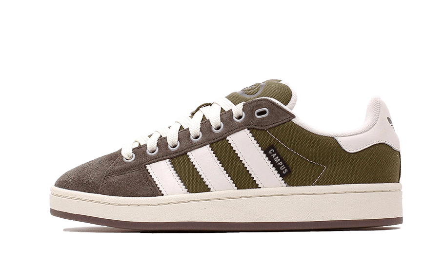 Overkicks - Adidas Campus 00s Focus Olive (IF8767) - vista lateral