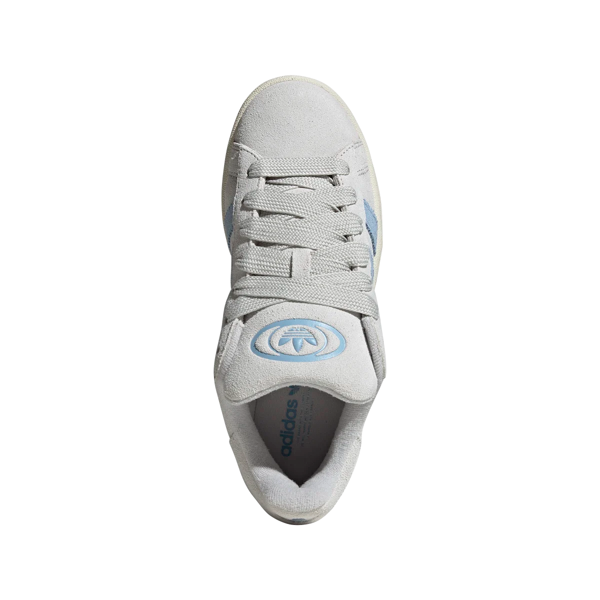 Overkicks - Adidas Campus 00s Grey Clear Sky (JH5627) - par completo
