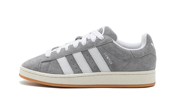 Overkicks - Adidas Campus 00s Grey Gum (Kids) (HQ6507) - vista lateral