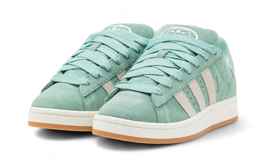 Overkicks - Adidas Campus 00s Hazy Green (JI1984) - vista trasera