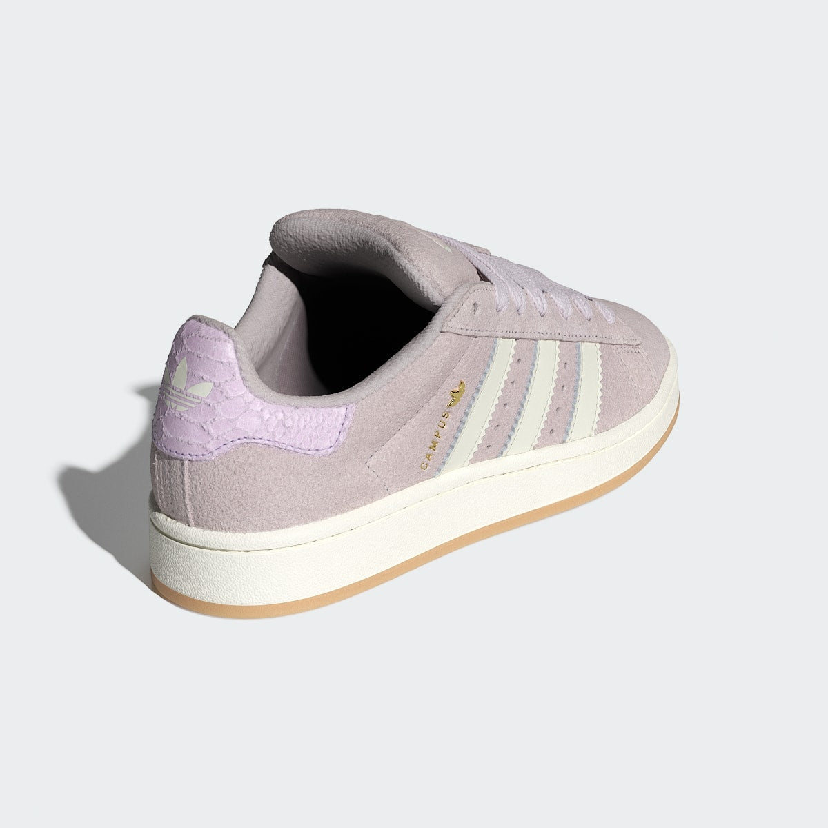 Overkicks - Adidas Campus 00s Ice Purple Powder Plum (HP3540) - detalle talón