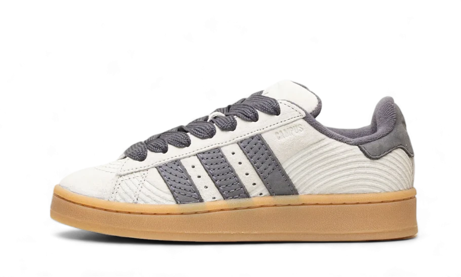 Overkicks - Adidas Campus 00s Japanese Rock Garden Ash Silver (IF4336) - vista lateral