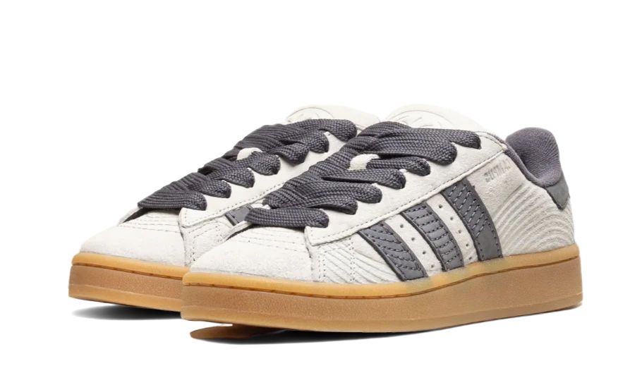 Overkicks - Adidas Campus 00s Japanese Rock Garden Ash Silver (IF4336) - vista trasera
