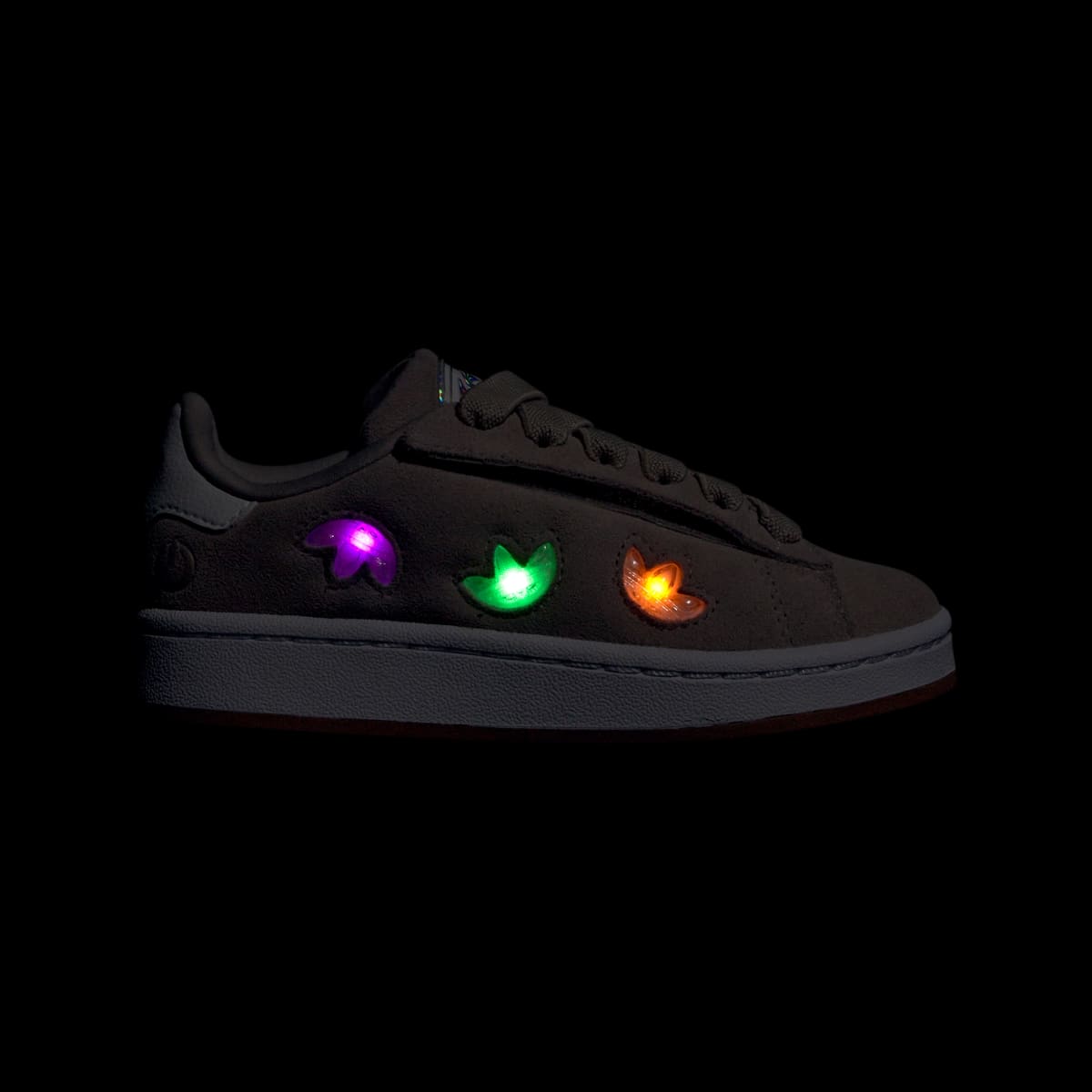 Overkicks - Adidas Campus 00s LED Lights Comfort Closure Wonder Beige Cloud White (PS) (IH6383) - imagen 5